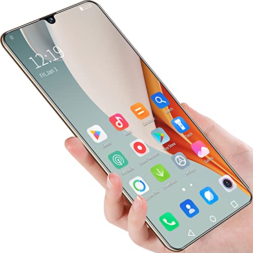 Unlocked Android Smartphone, 4GB RAM 64GB ROM Android Phone, 6.1 Inch 1080x1920 HD Display 32MP Rear Camera 4500mAh Battery Dual SIM Mobile Phones, Ultra Thin Unlocked Cell Phone for(Champagne Gold)