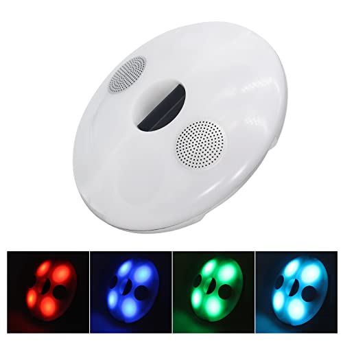 Patio Umbrella Light with Bluetooth Speaker 4 Colours RGB Rechargeable LED Outdoor Patio Lights Cordless Umbrella Pole Lights for Patio Umbrellas, Camping Tents or Outdoor Use