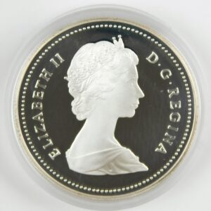 1986 No Mint Mark Canadian Commemorative Coins 100th Anniversary $1 Seller Proof