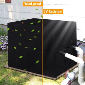 Outdoor Pool Heater Cover for Hayward,Winter Swimming Pool Heat Pump Covers for Outside Units,Pool Pump Equipment Cover