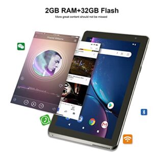 Android Tablet 8 inch, Android 12.0 Tableta 32GB Storage 512GB SD Expansion Tablets PC, Quad-core Processor 2GB RAM 1280x800 IPS HD Touchscreen Dual Camera Tablets, Support WiFi6, BT, 4300 mAh Battery
