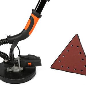 WEN DW5084 5-Amp 2-in-1 Variable Speed Dual-Head Drywall Sander with 15-Foot Dust Hose , Black