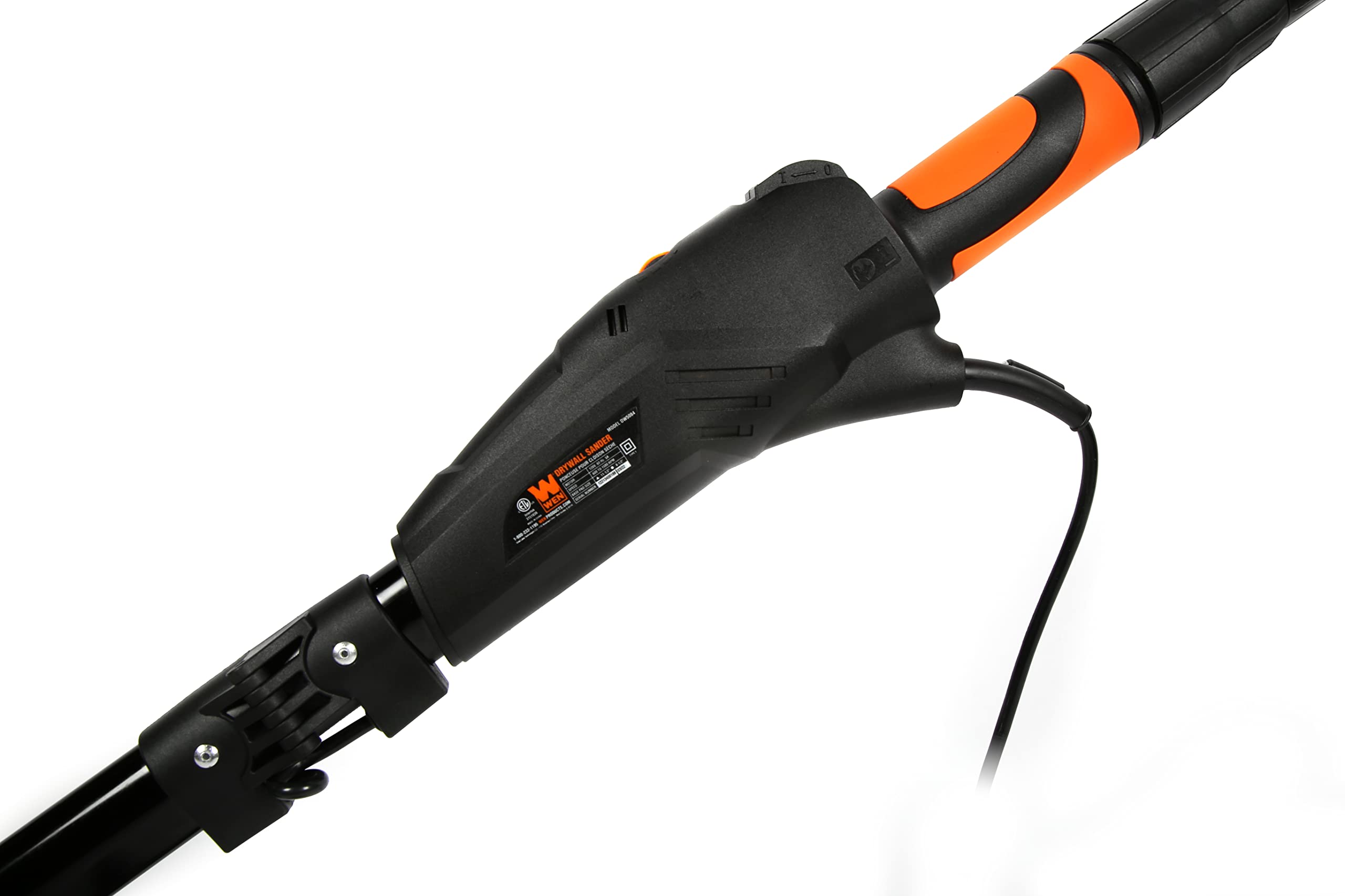 WEN DW5084 5-Amp 2-in-1 Variable Speed Dual-Head Drywall Sander with 15-Foot Dust Hose , Black