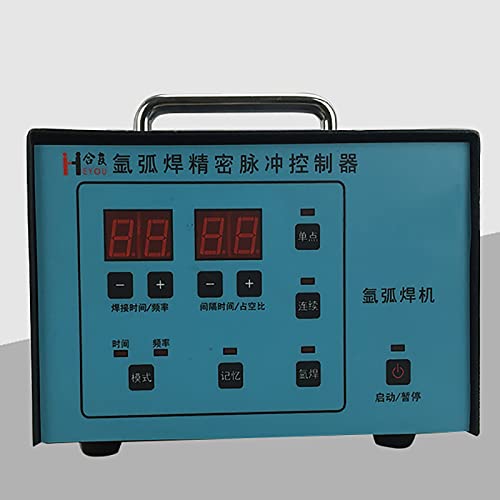 HUIZHITENGDA Portable 220V Pulse Argon Arc Welding Machine,Arc Welder Refitted Cold Welding Machine Pulse Controller Stainless Steel Spot Welder