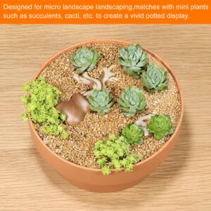 PATIKIL Ceramic Tree Branch #3, 2 Pack Artificial Trunk for Succulent Planter Flower Pot Micro Landscape