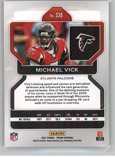 2021 PANINI PRIZM #330 MICHAEL VICK FALCONS FOOTBALL NFL