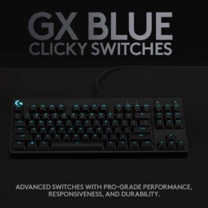 Logitech G PRO Mechanical Gaming Keyboard + PRO X Superlight Wireless Gaming Mouse Bundle - Black