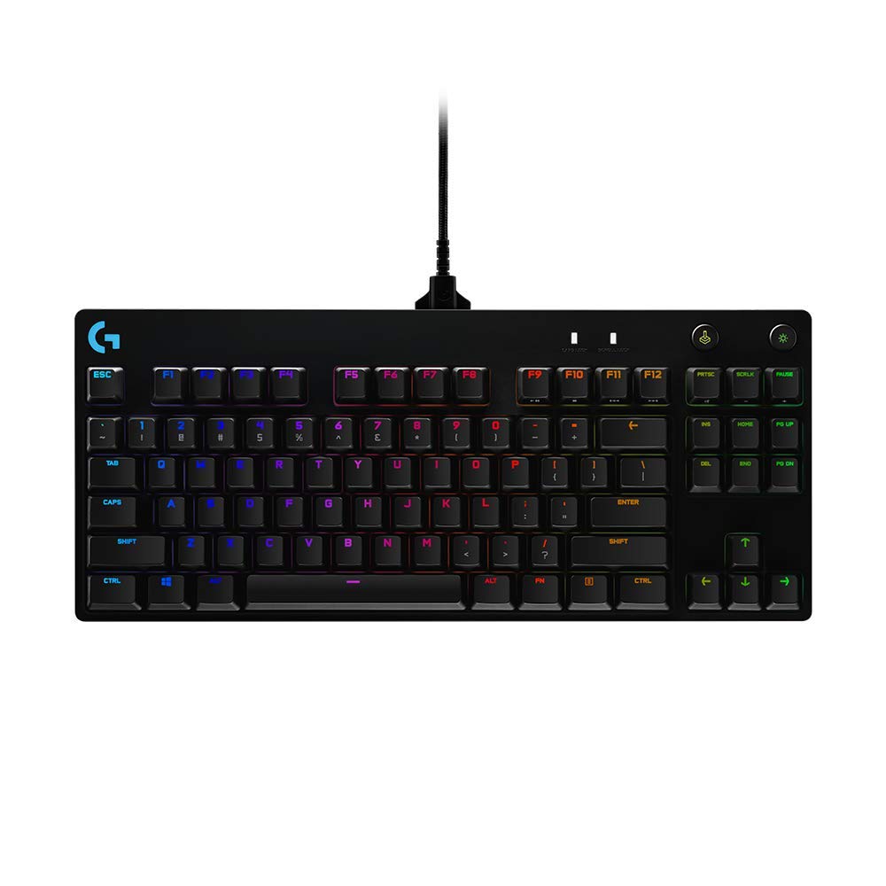 Logitech G PRO Mechanical Gaming Keyboard + PRO X Superlight Wireless Gaming Mouse Bundle - Black
