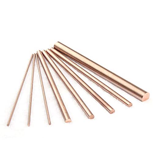 W80Cu20,Alloy Round bar, Tungsten Copper Alloy Welding Electrode Copper Rod Copper Tungsten Rod (12x200mm, 1)