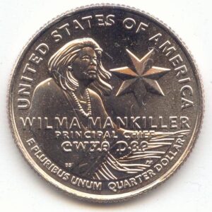 2022 P American Women, Washington Wilma Mankiller Quarter Uncirculated