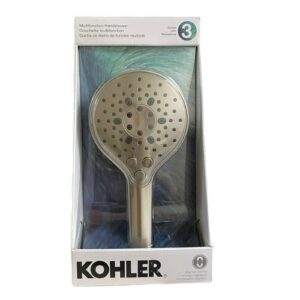 Kohler Prosecco Modern Handheld Shower, Brushed Nickel, 3 Settings, 72" Hose