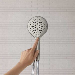 Kohler Prosecco Modern Handheld Shower, Brushed Nickel, 3 Settings, 72" Hose