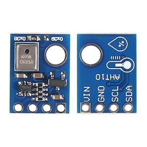 Alinan 6pcs AHT10 High Precision Digital Temperature and Humidity Sensor Measurement Module I2C Communication Replace DHT11 SHT20 AM2302