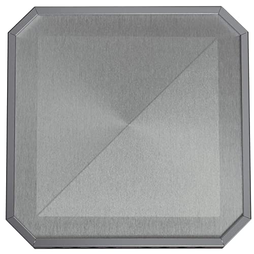 Breeo Base X24 (25.6 Inch) | Fire Pit Deck Protector | Stainless Steel | USA Made