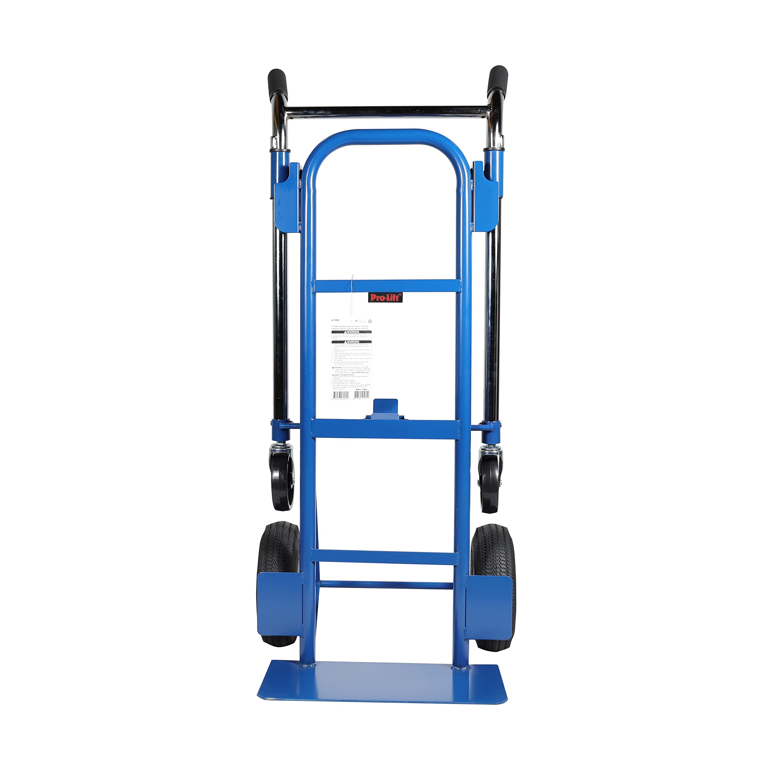 Pro-LifT H-7090 900 Lbs Hand Truck Foldable, Blue