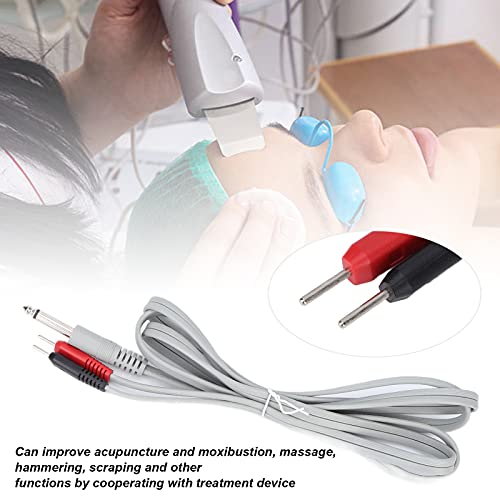 Tens Unit Leads Wires, Electrode Heat Wires 5.9ft Tens Replacement Leads Wire for Digital Massage Machine and Other Health Care Machines Electrodes Connector Cables