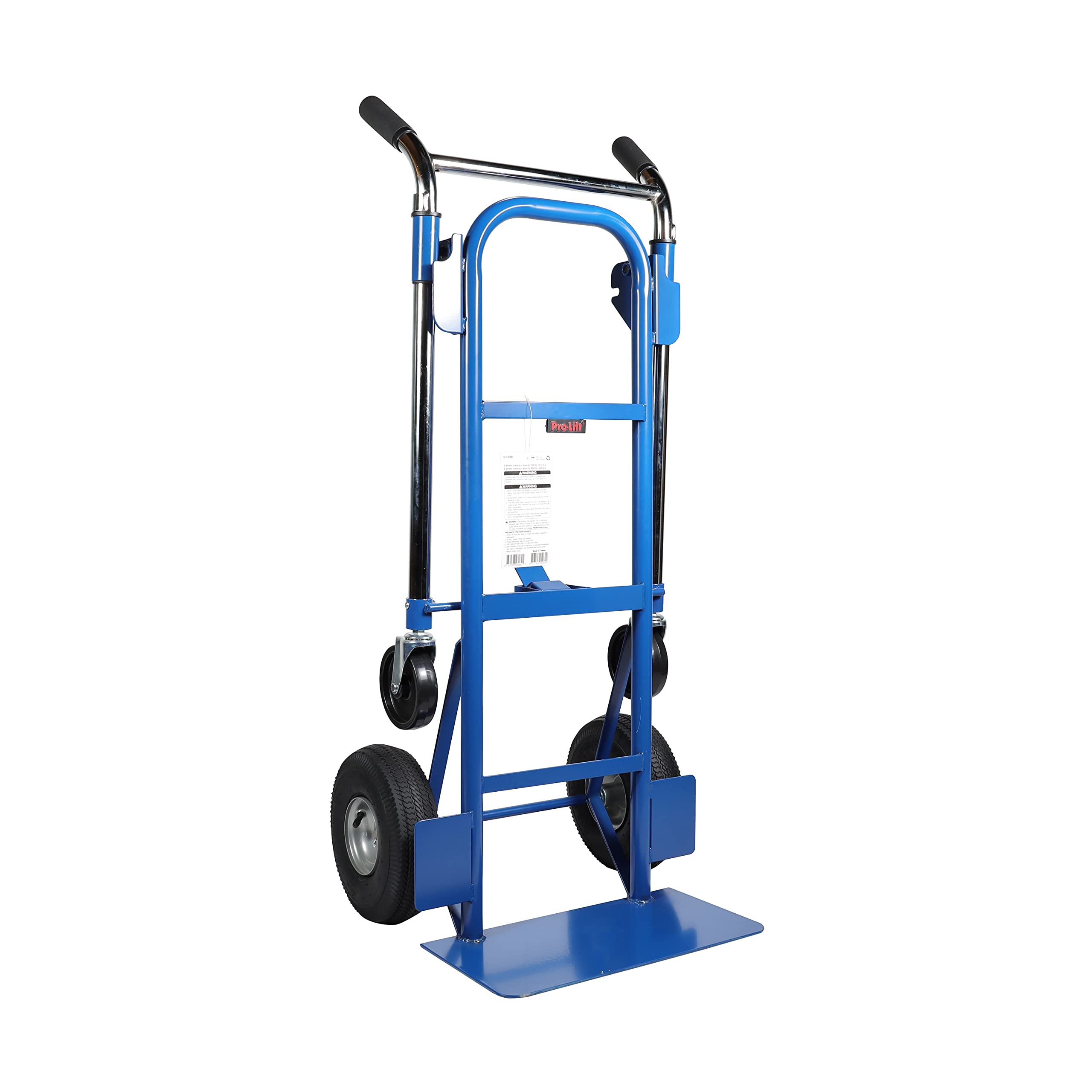 Pro-LifT H-7090 900 Lbs Hand Truck Foldable, Blue