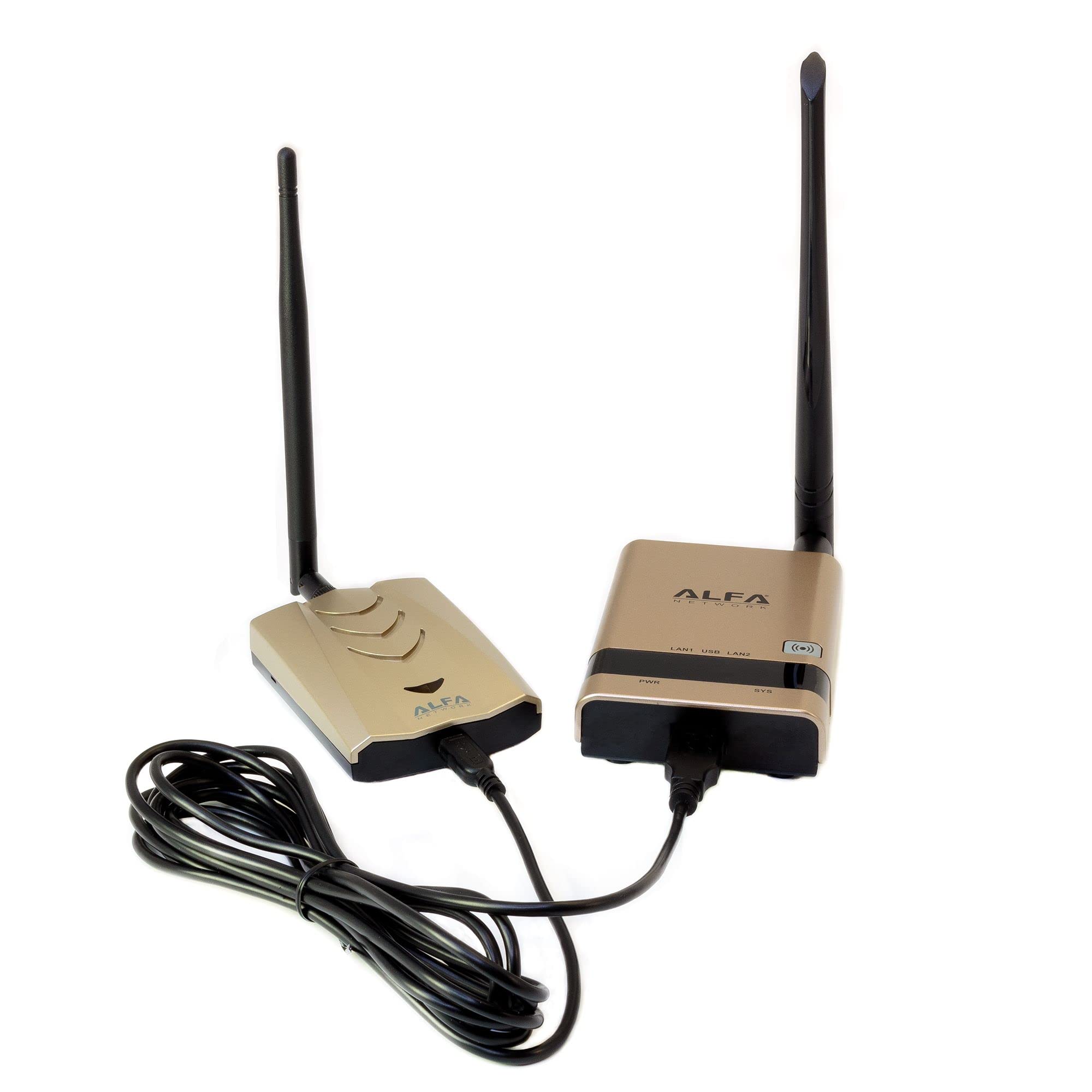 ALFA WiFi Camp Pro 3 Mini 2.4 + 5 Ghz Dual Band WiFi Extender Repeater for Airstream, RV, Out Building