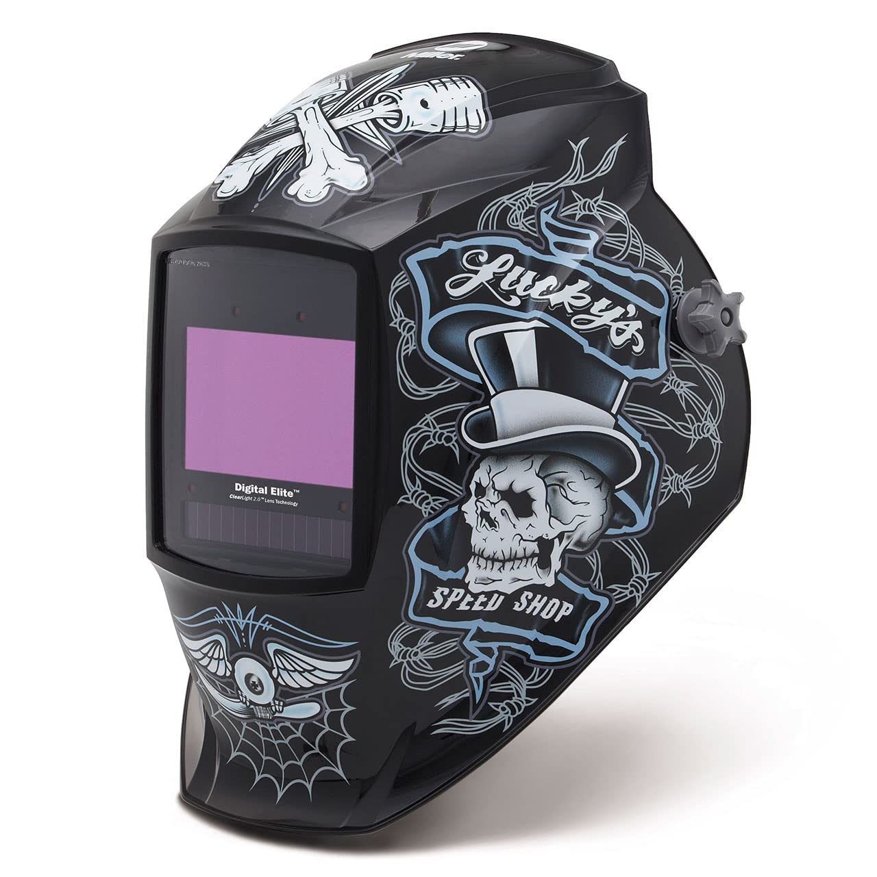 Miller 289756 Digital Elite Welding Helmet with ClearLight 2.0 Lens, Lucky's Speed Shop