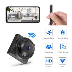 Mini Spy Camera Module, 1080P WiFi Hidden Camera Portable DIY Wireless Nanny Cam with App Live Streaming, Motion Detection Push, Self Video Recording (Compatible with Android/iOS)