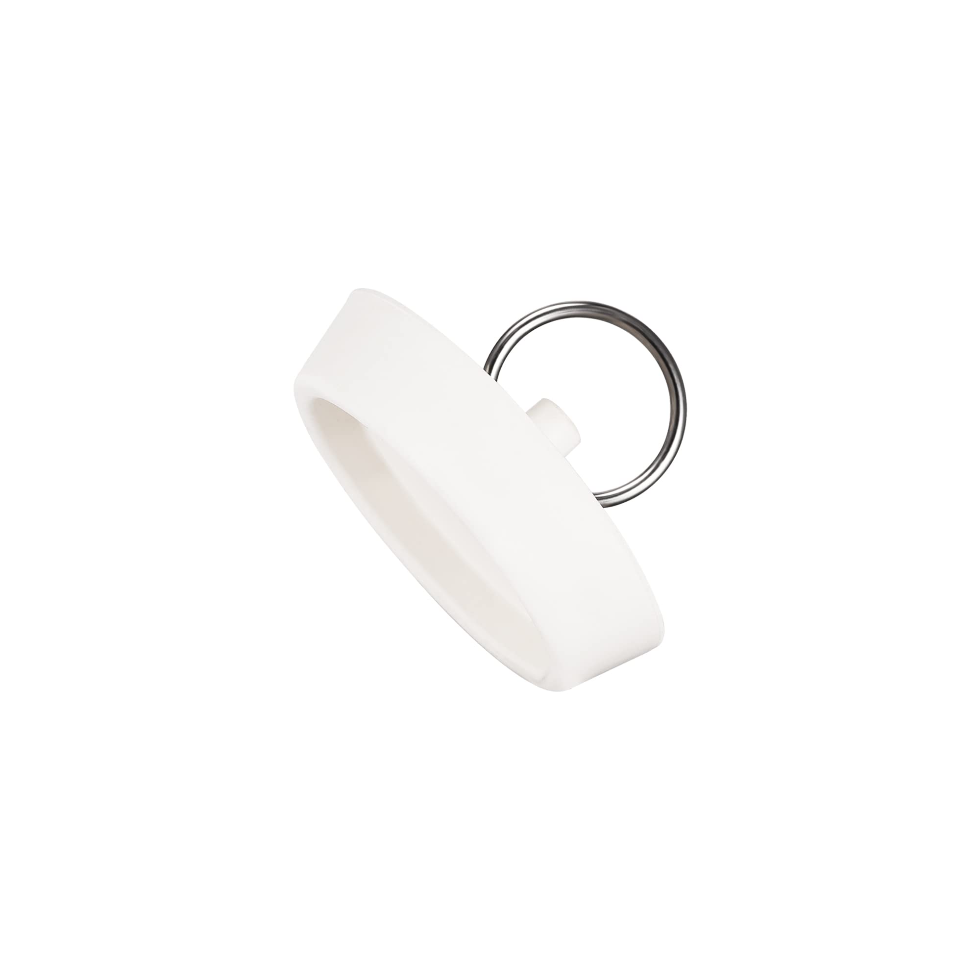 uxcell Rubber Sink Plug, White Drain Stopper Fit 1-3/4" to 1-7/8" Drain with Hanging Ring for Bathtub Kitchen and Bathroom