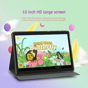 Kids Tablet, Android Tablets, 10.1" Display Quad-Core Processor 2GB RAM 32GB Storage, 8MP Cameras WiFi & Bluetooth, 6000 mAH Long Battery Life, With Parental Control Kids Software Tablet for Children.