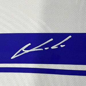 Framed Autographed/Signed Luka Modric 33x42 Real Madrid White Soccer Jersey Beckett BAS COA