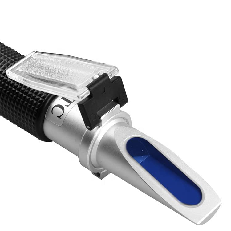 Handheld Portable brix Refractometer 0~20% Brix Meter with Measurement Accuracy 0.1% HT112ATC