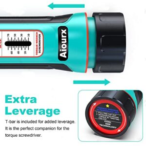 Aiourx 1/4" Drive Torque Screwdriver