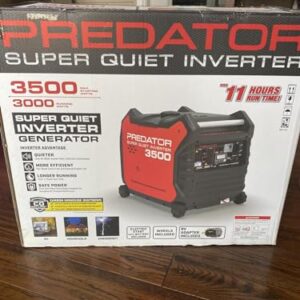 3500 Watt Super Quiet Inverter Generator With CO Secure Technology For RVs, Home Back-Up by Predator