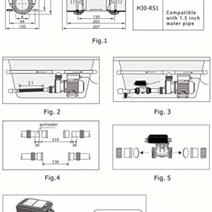 GOORIDA 220V 240V/3KW Spa Hot Tub Thermostat, Inflatable Pool Thermostat with Adjustable Temperature Fits for Bathtub, Above Ground Pools, Water Thermostat Replacement Parts