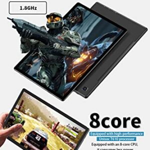 Tablet Android 11 128GB Tablets, TECLAST M40S 10 inch Android 5G Dual WiFi Gaming Tablet, 4GB RAM 1TB Expand Tablet, 8-Core Tablets with 1920x1200 FHD, 2.4G+5G Wi-Fi, GPS, Bluetooth, 6000mAh Tablet PC