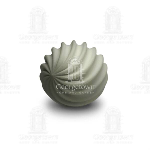 Sensory Whirls Sand Pattern Zen Sphere Orb GO 17780 Miniature Garden Bonsai Clay for Garden, Patio, Deck, Porch, Terrarium, Dollhouse - Yard Art Decoration.