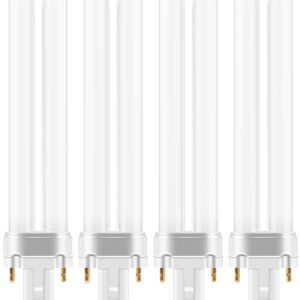 PACETAP 4 Pack 9W Bulbs 21050 Replacement Compatible with DynaTrap Models DT3009, DT3019 and DT3039, U Shape Replacement Bulbs Light for DynaTrap