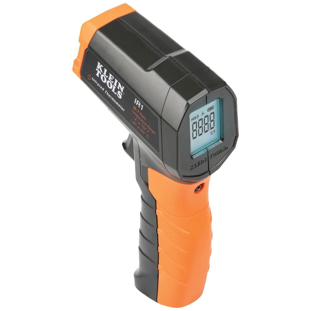 Klein Tools IR1 Infrared Thermometer + Klein Tools ET140 Pinless Moisture Meter