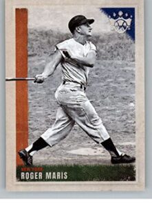 2022 panini diamond kings #9 roger maris new york yankees baseball trading card