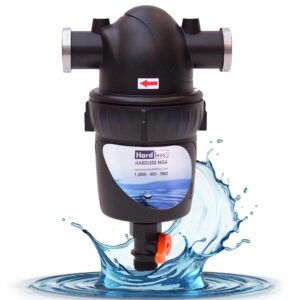 hardless ng4 whole house water filter - salt-free water softener alternative- reduces limescale, sediment & more- compact, easy to install- comes with 3/4" inlet/outlet- home water filtration system