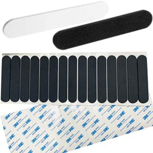 monochef 30pcs hat size tape hat size reducer inserts liner foam reducing sizing tape sizer self adhesive for hats caps make smaller sweatband black white