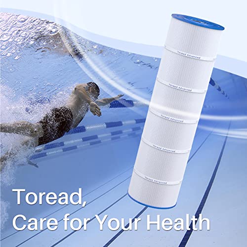 TOREAD PA106 Pool Filter Replaces Hayward CX880XRE, Ultral-A1, Unicel C-7488, Filbur FC-1226, FC-6430, Hayward SwimClear C4020, C4025, C4030, 4 X 106 sq. ft. Filter Cartridge 4 Pack