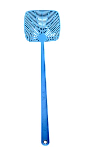 Dependable Industries 3 Pack Bug & Fly Swatter Extra Long Handle Indoor Outdoor 17.4" Long