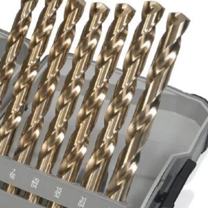 Montana Brands MB-64870 29 Piece Black & Gold, Tri Flat Shank Drill Bit Set