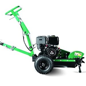 All Power, Stump Grinder for Tree Stump Removal with 12" Blades | JD Engine 420cc 15HP Dual Blade 2000rpm Off-Road Tow Bar Hitch