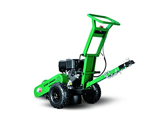 All Power, Stump Grinder for Tree Stump Removal with 12" Blades | JD Engine 420cc 15HP Dual Blade 2000rpm Off-Road Tow Bar Hitch