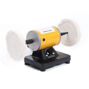 Jewelry Polishers - Adjustable Variable Speed Bench Grinder Polishing and Polishing Machine Kits, Dental Buffers and Lathes - Bench Lathe Polishers, Bench Grinders Jewelry Making Polishers