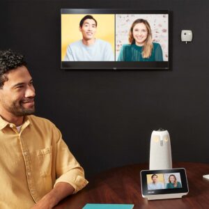 Meeting Owl 3 + Meeting HQ Device + Whiteboard Owl Camera — Intelligent Hybrid Video Conferencing Bundle