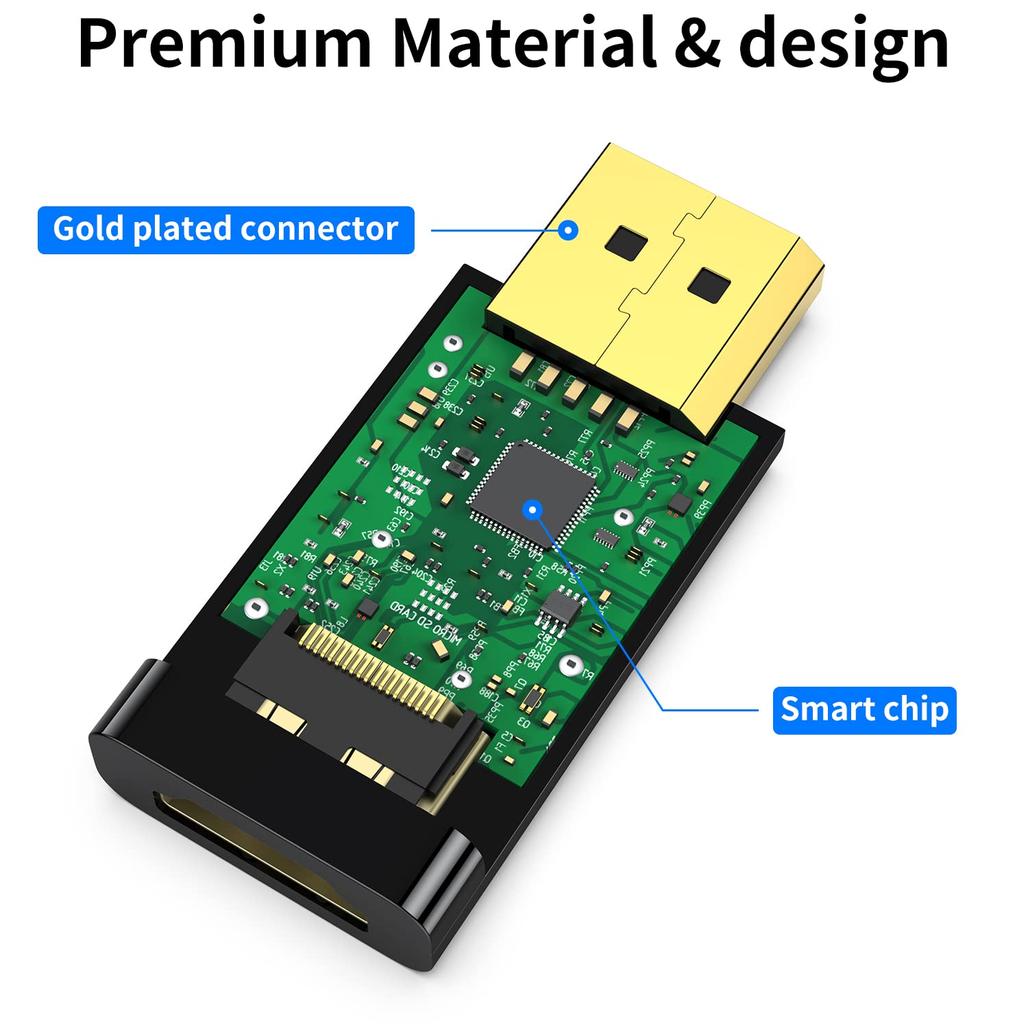 4K DisplayPort to HDMI Adapter, [High-Speed, 2K 60Hz, 1080p 120Hz] Uni-Directional Display Port DP to HDMI Passive Adapter Compatible for HP, HDTV, Dell, GPU, AMD, NVIDIA,Projector, PC,Desktop More.