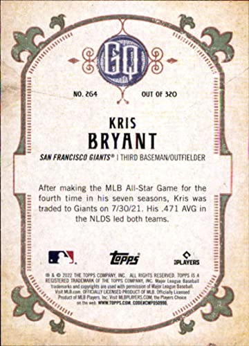 2022 Topps Gypsy Queen #264 Kris Bryant San Francisco Giants MLB Baseball Trading Card