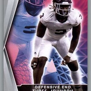 2022 Sage High Series Silver #98 Tyree Johnson Texas A&M RC Rookie Football Trading Card