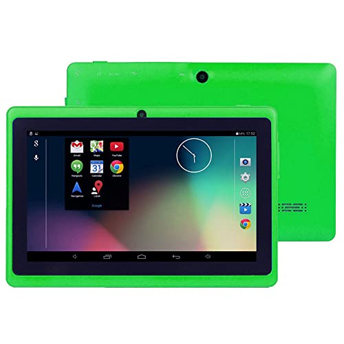 Tablet, Android All-New Fire 7-inch 1280 * 800 HD Display Tablets PC, Thin Body, Duad Core Processor, 1GB +8GB, Long Battery Life, Dual SIM & Camera, Smart Tablet Built-in WiFi Blue-Tooth GPS (A)