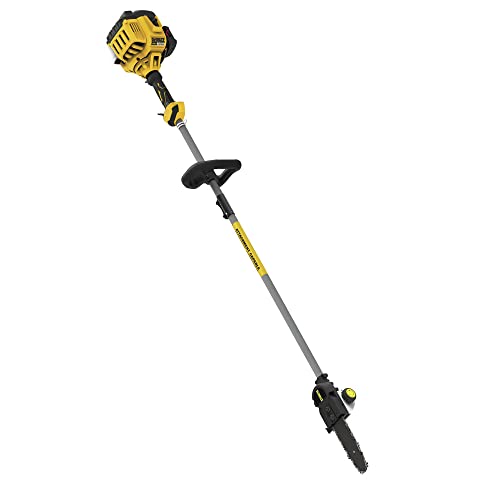 DEWALT Gas Pole Saw, 27cc, 10-inch, Attachment Capable (DXGP210)